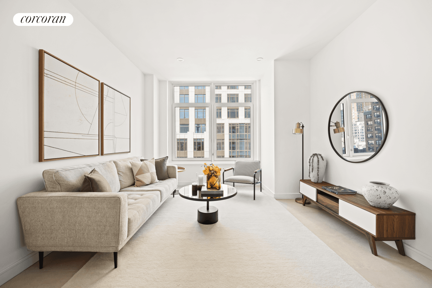 Welcome to Residence A, a south and west facing corner three bedroom, three bathroom with home office that embodies modern luxury, quality, and sophistication.