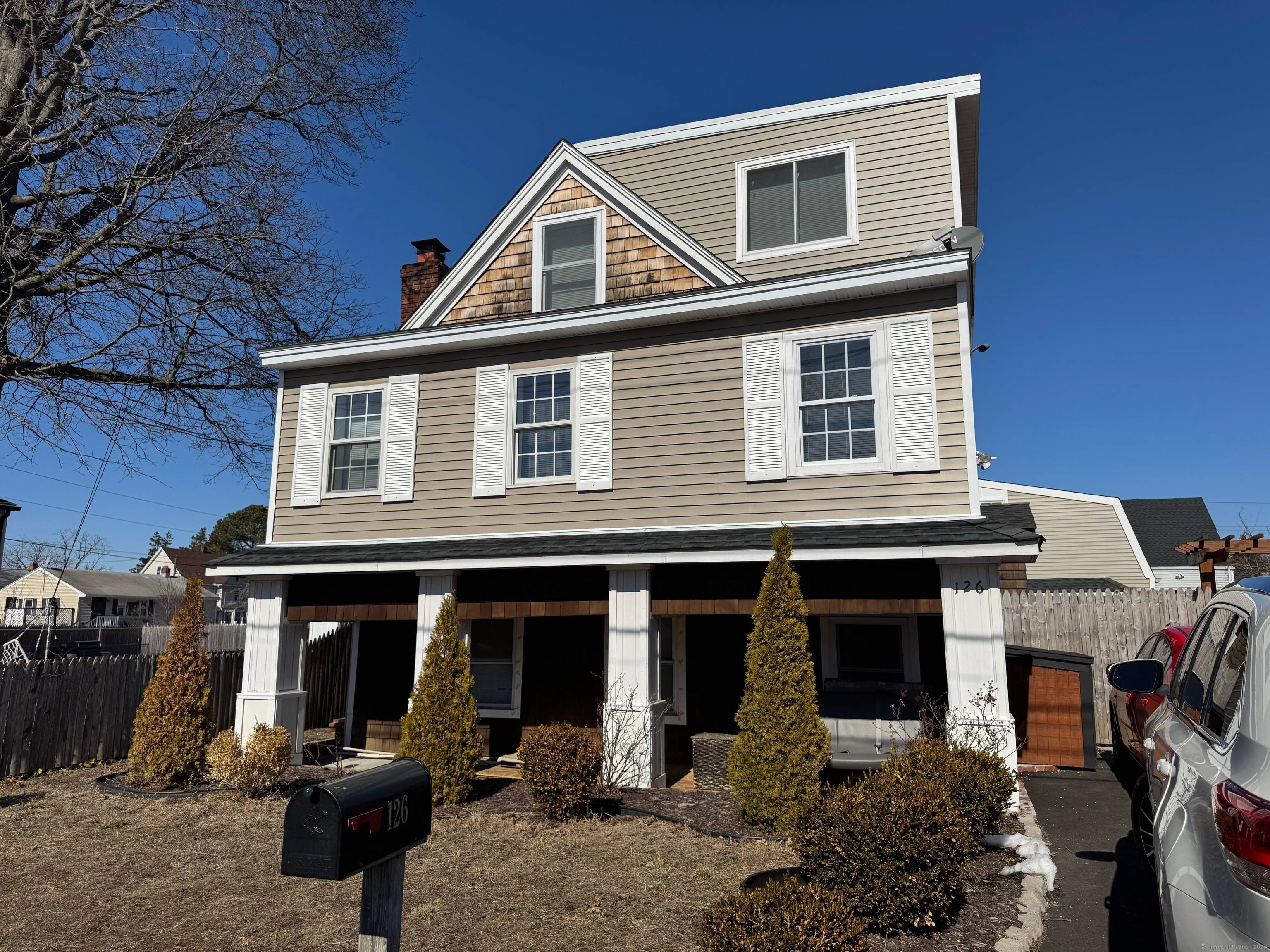 Welcome to this beautifully renovated and unique Cape style home nestled in the heart of the Stratford Center Historic District.