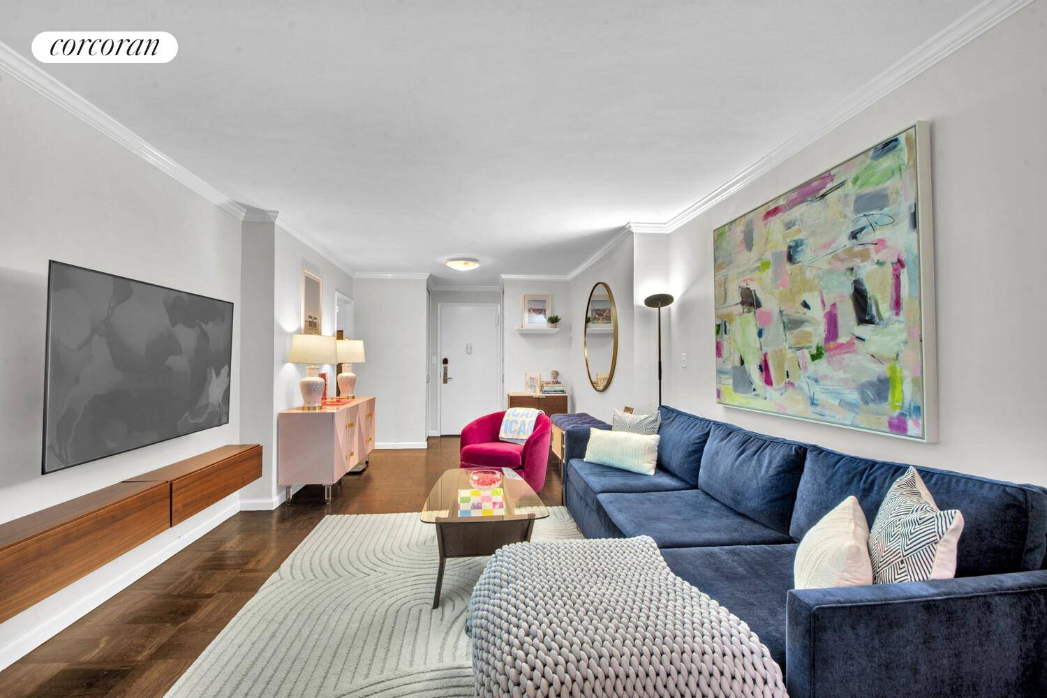 Discover spacious living and exceptional storage in this beautifully appointed one bedroom, one bath residence in one of New York City's most desirable neighborhoods.