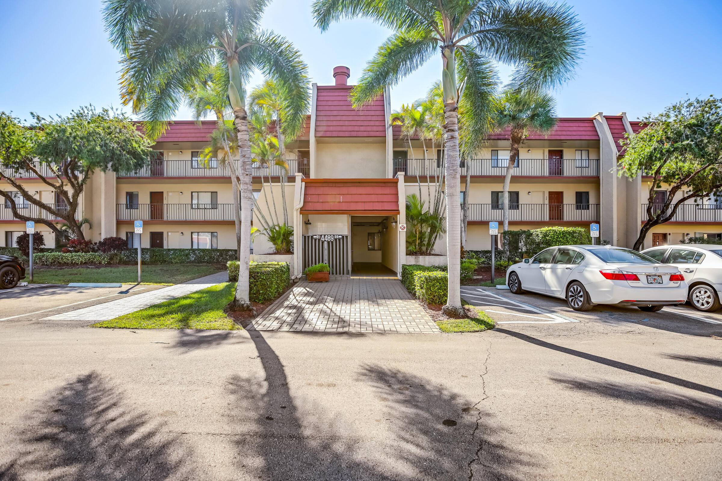 This stunning 2 bedroom, 2 bathroom condo is located on the desirable first floor, offering easy access and convenience.