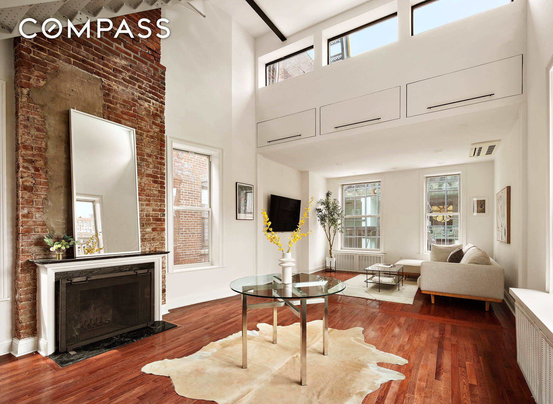 TOP FLOOR DESIGNER LOFT You will not believe this penthouse lofted one bedroom flex two bedroom with private rooftop oasis on the Upper West Side.