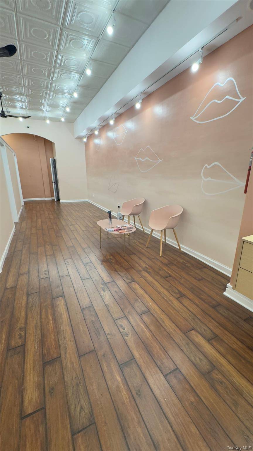 To be rented AS IS. Spacious 1000 SF retail store with additional finished storage room in basement.