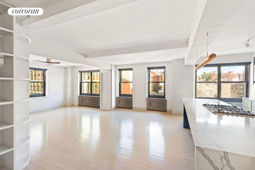 Showcasing a smart contemporary transformation that takes full advantage of the size, light and midtown city outlooks, this cleverly renovated 1, 280sqft corner apartment offers a very stylish and versatile ...