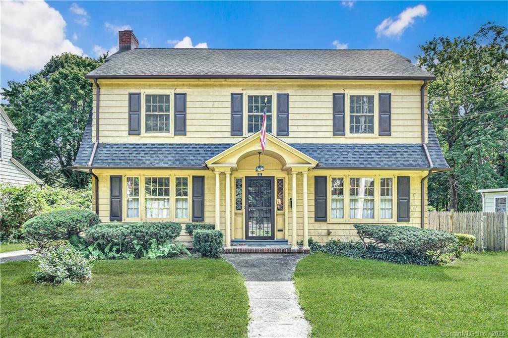 Old World Charm abounds in this lovely center hall Colonial located in the Brooklawn section of Fairfield.