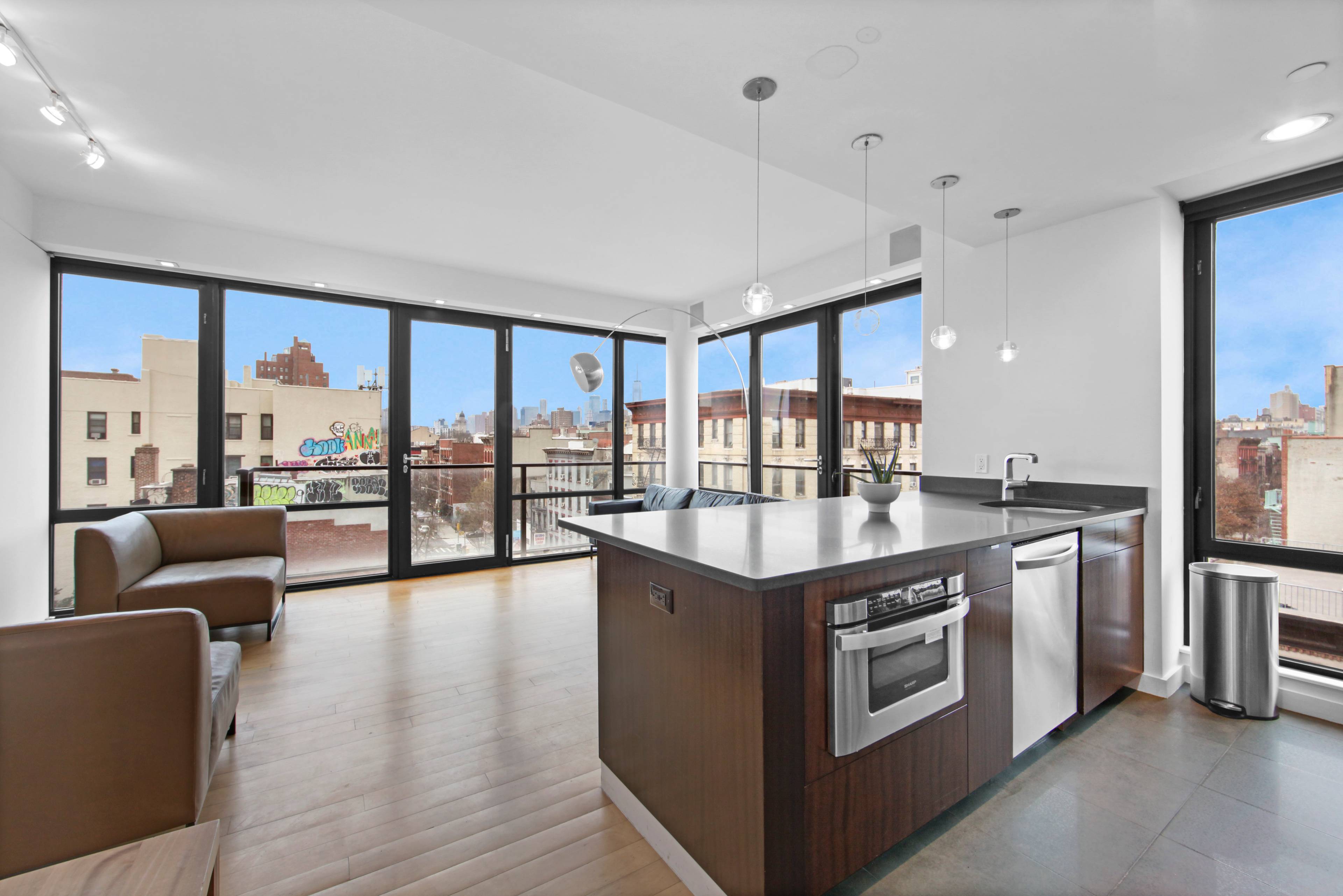 Welcome to Your East Village Oasis at The Copper Building Residence 6B Perched on the top floor of this striking 8 story boutique condo, Residence 6B offers 1, 108 sq ...