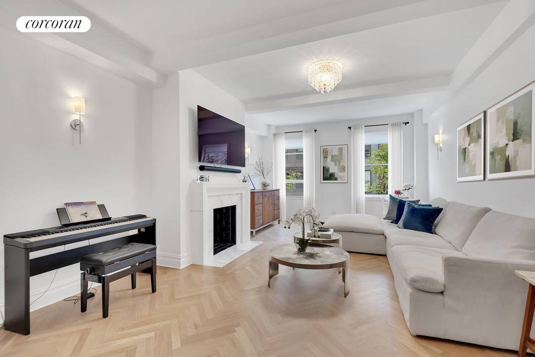 Luxury abounds ! This brand new, super sunny, triple mint renovated 3 bedroom, 2 bath home blends pre war charm with modern sophistication.