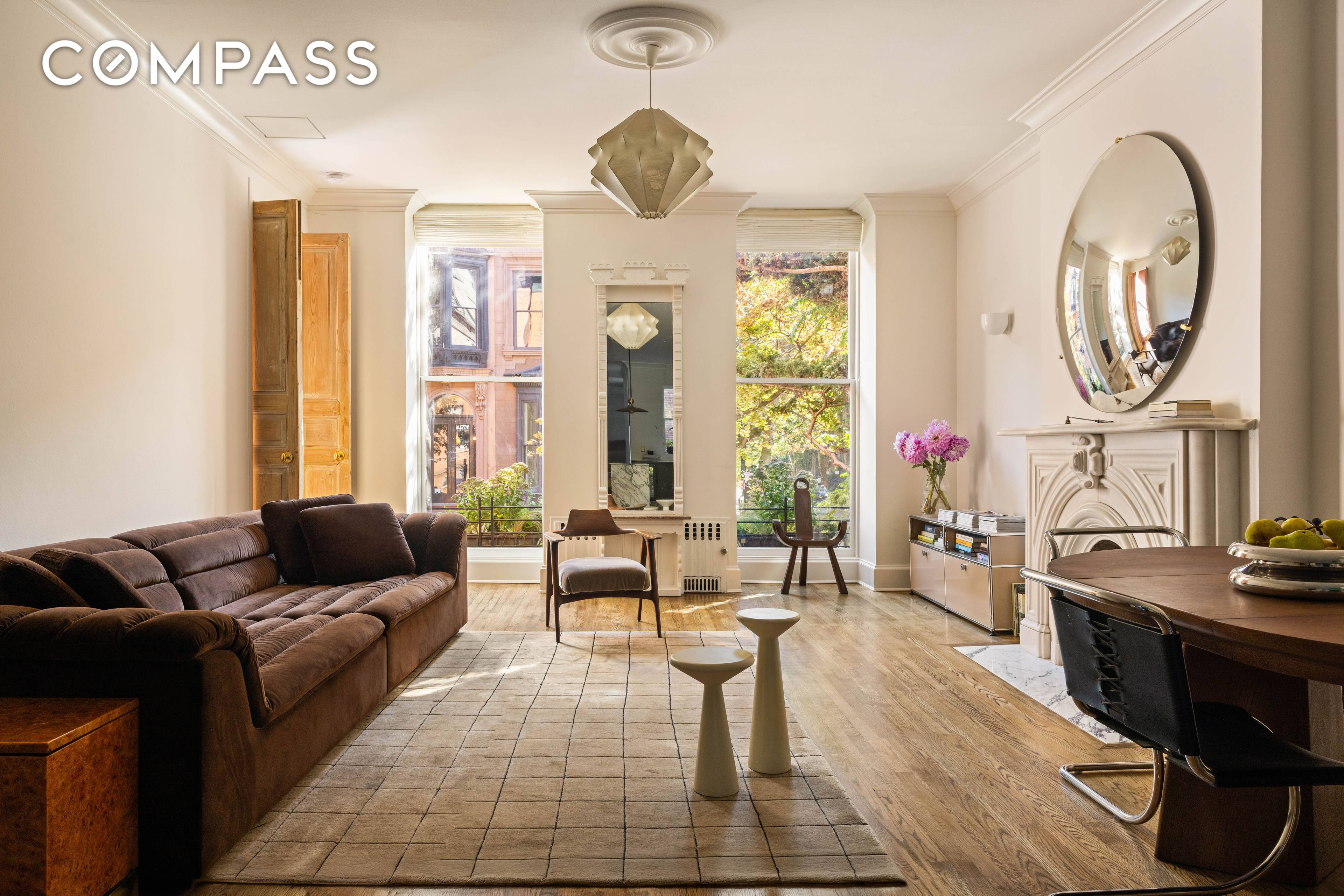 Set within a Greek Revival townhouse on one of Brooklyn Height s most coveted blocks, this three bedroom, two bath parlor residence has been meticulously restored and reimagined to recapture ...