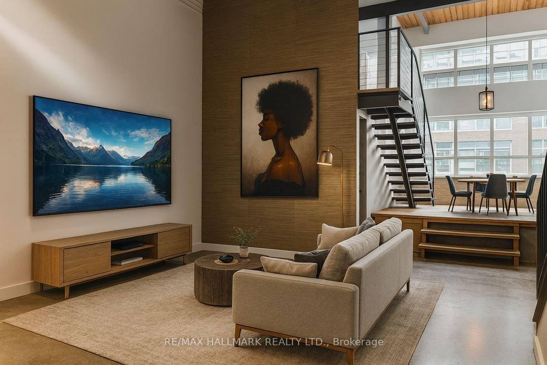 Gorgeous 2 bedroom, 2 washroom hard loft in Leslieville's iconic Izone.