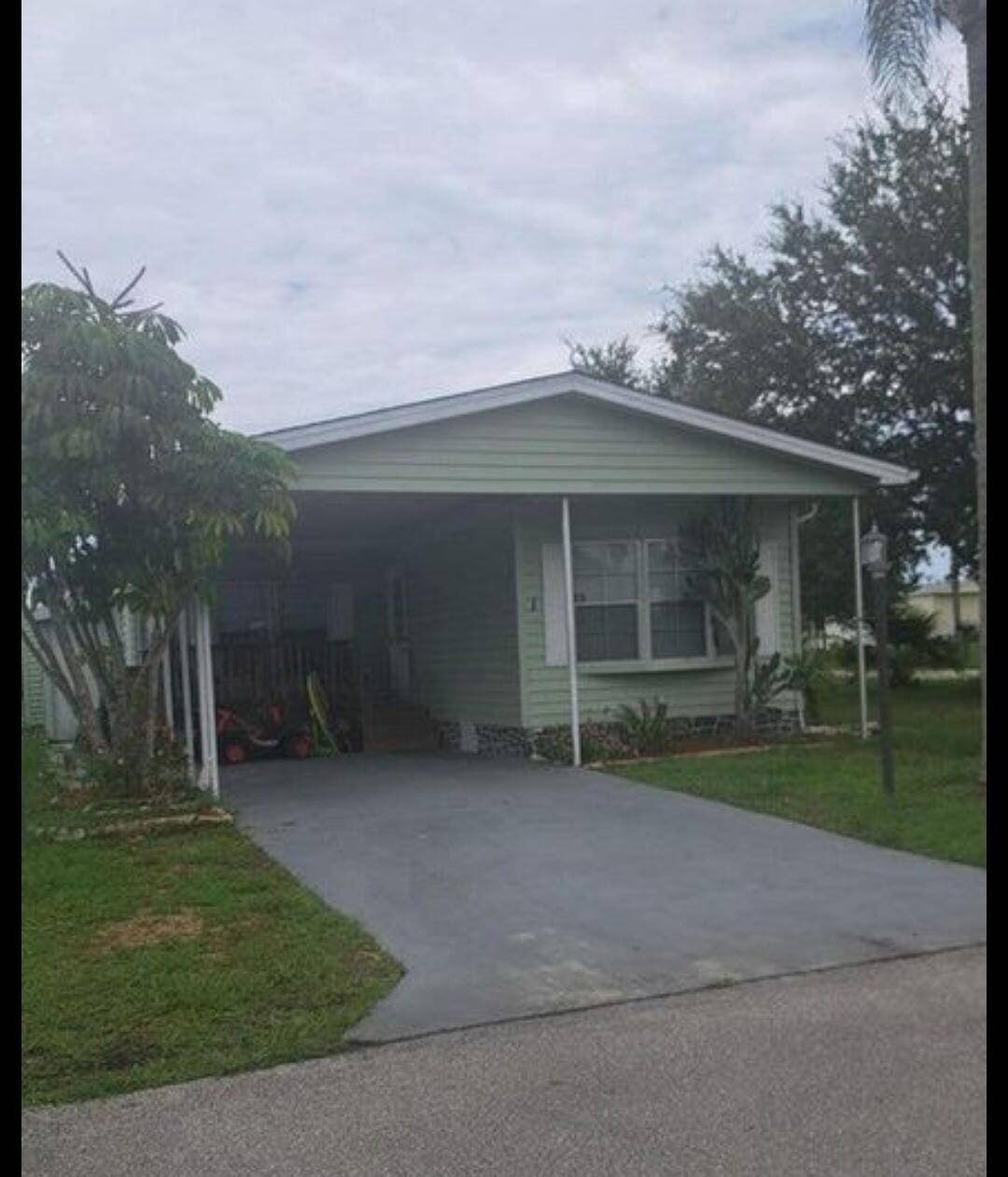 55 PLus Community Spanish Lakes River Front AS good as it gets fully renovated and priced to sell quickly 2 Bed 2 Bath Excellent conditionEstate sale.