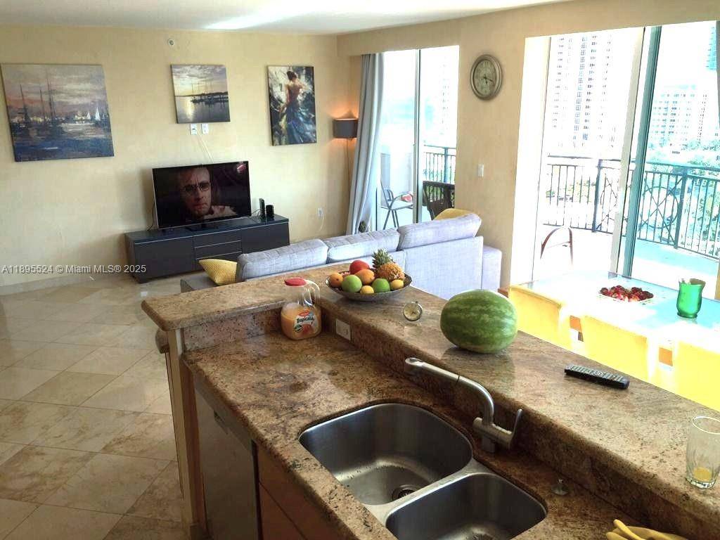 Beautiful, bright 3 bed 2 bath unit in desirable Sunny Isles Beach.