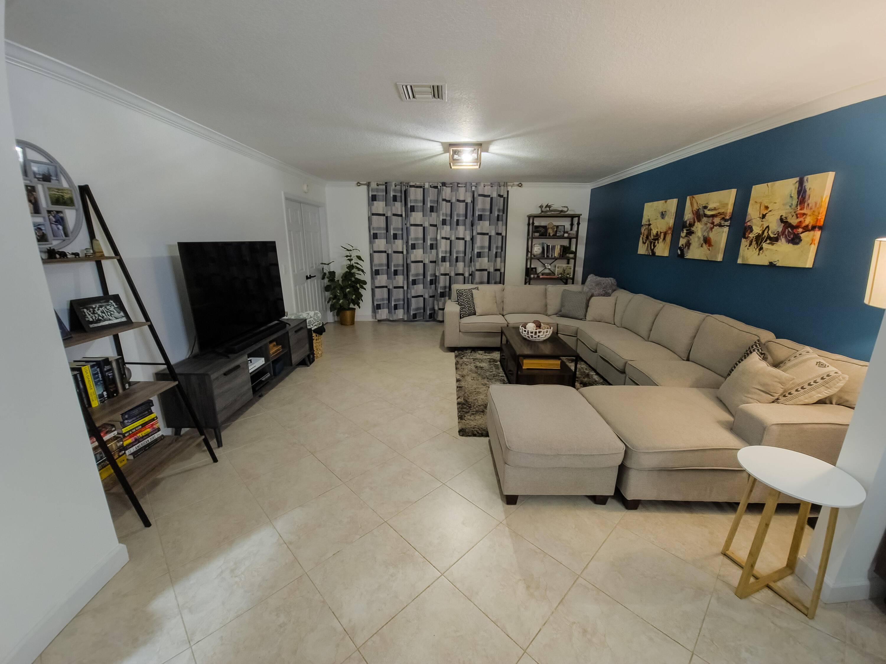 Spacious and open 2 bedroom, 2 bath unit on the 1st floor.