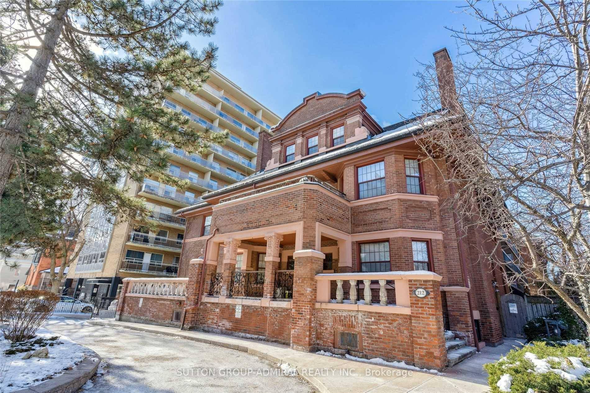 Here's your chance to own a piece of Toronto history this 1 1 bed, 1 bath Annex Mansion conversion at 212 St.