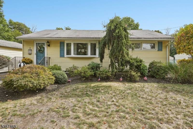 Don't miss this updated ranch on a large lot in desirable Parsippany !