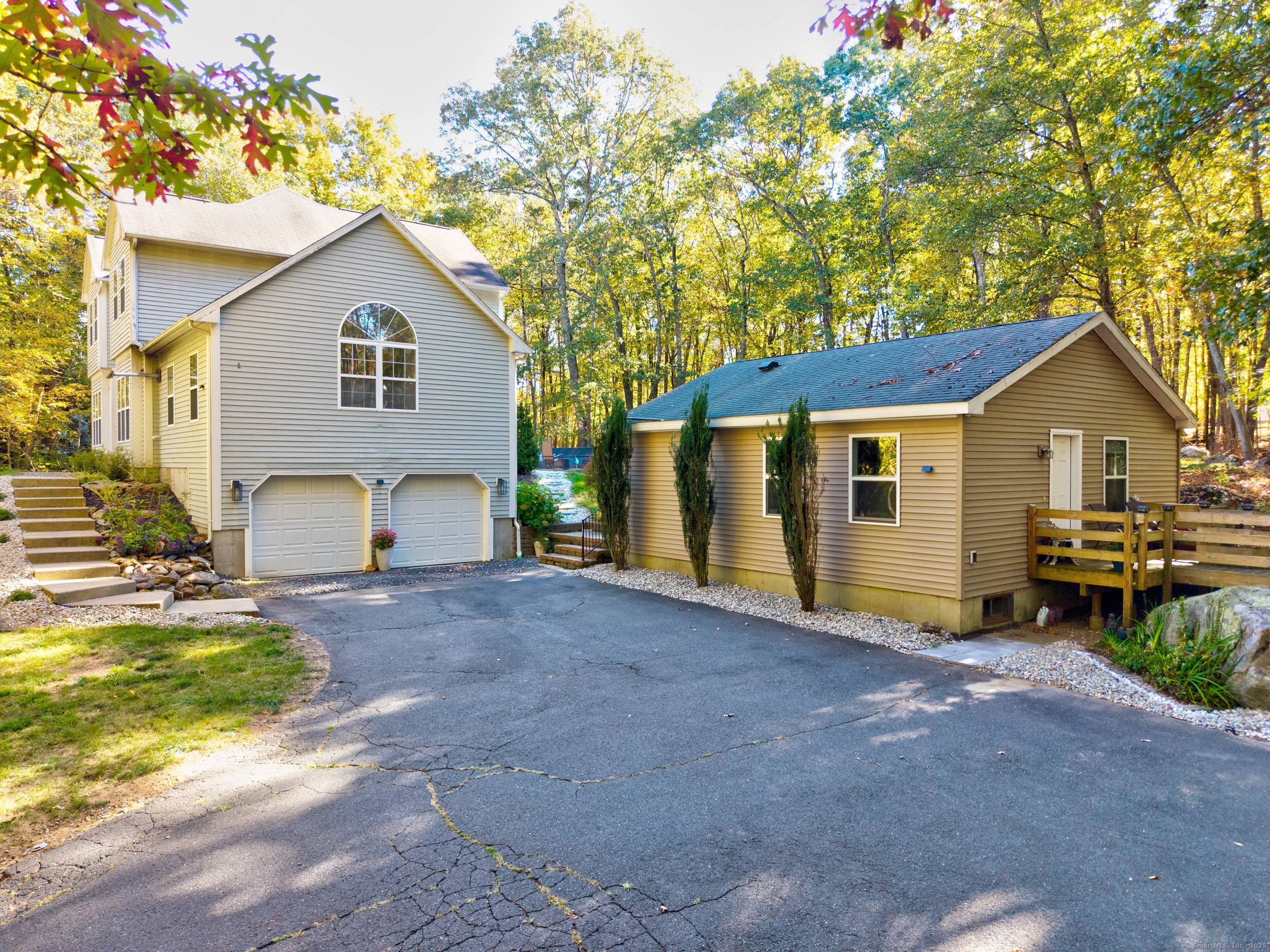 Set at the end of a desirable cul de sac, this extraordinary home offers over 4, 000 sq ft of usable space, including a separate, stand alone in law apartment ...