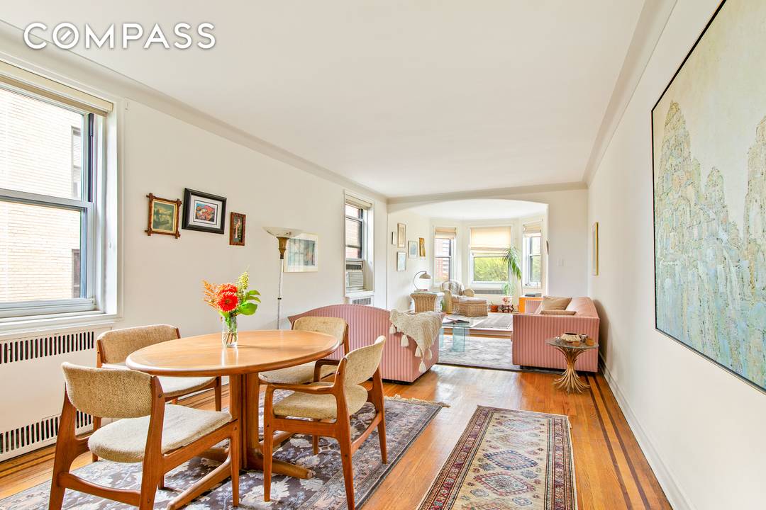 Spacious Park Slope 1 BR 1 Bath with Treetop Views.