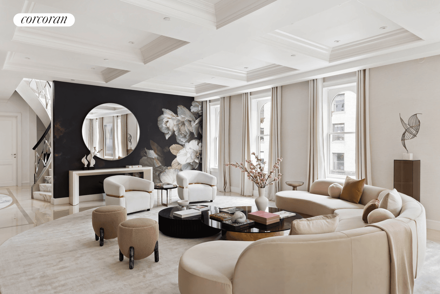 AN UPPER EAST SIDE LIFESTYLE OF PALATIAL PROPORTIONS 7 BEDROOMS 7 BATHROOMS 2 POWDER ROOMS 6, 688 INTERIOR SQFT 1, 822 EXTERIOR SQFT This newly staged exceptional home boasts radiant ...