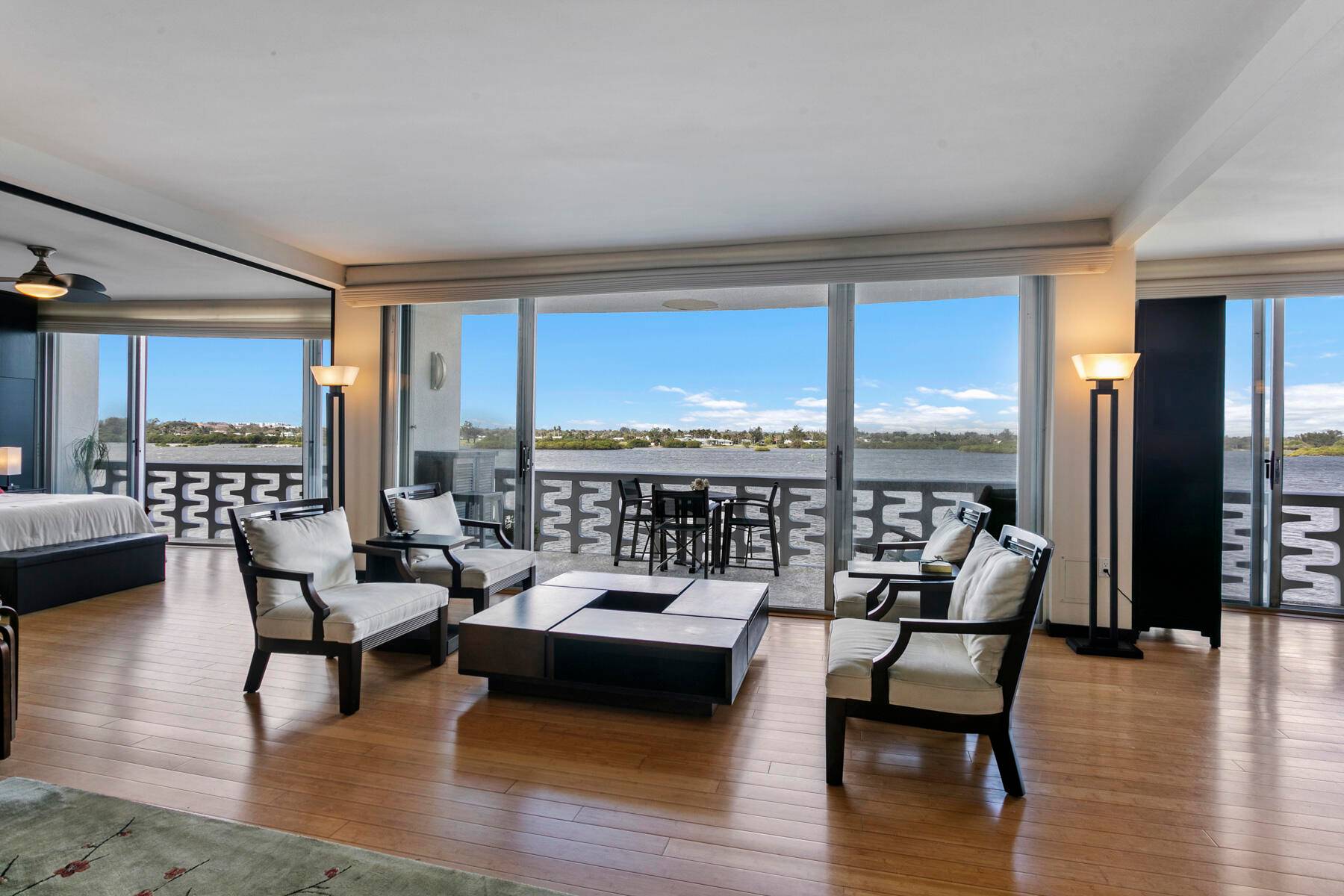Amazing, direct Intracoastal views from this 2 bedroom, Den Office, 2 bath coop.