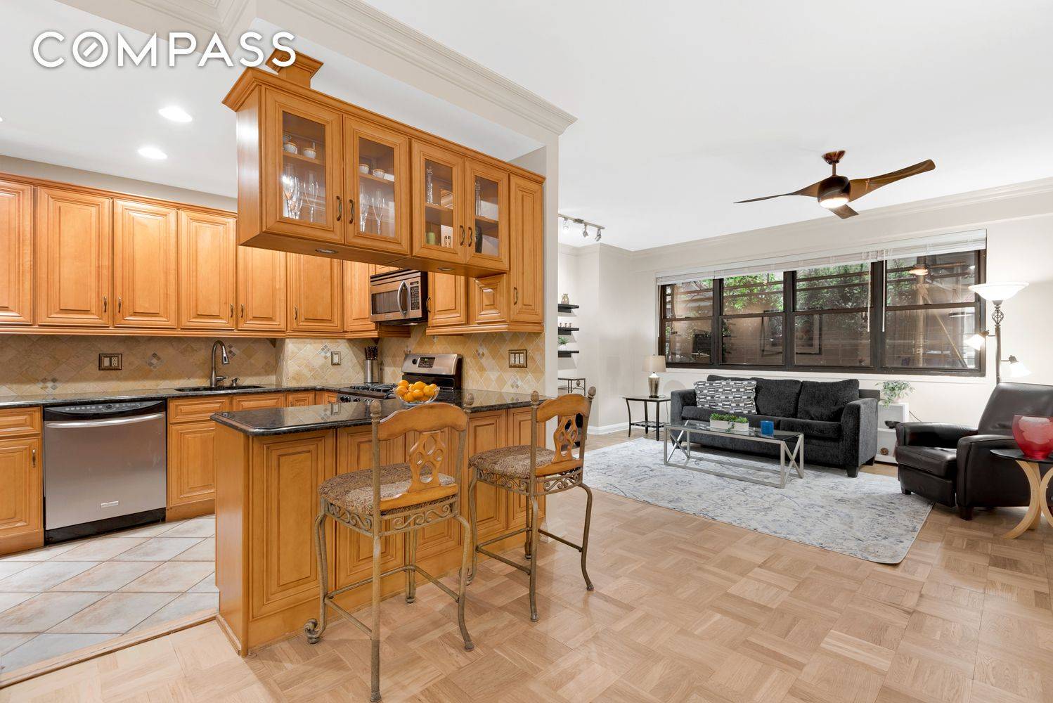 Enjoy rare and easy access to a unique, private backyard from this spacious and renovated two bedroom, two bathroom home located in the heart of Lenox Hill on Manhattan s ...