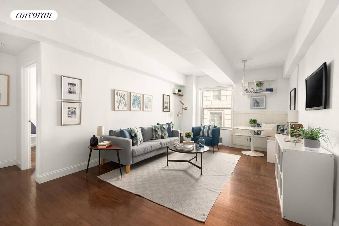 Welcome to 2F at 96 Schermerhorn Street, an approximately 600 square foot one bedroom in prime Downtown Brooklyn, in a classic Art Deco prewar coop.