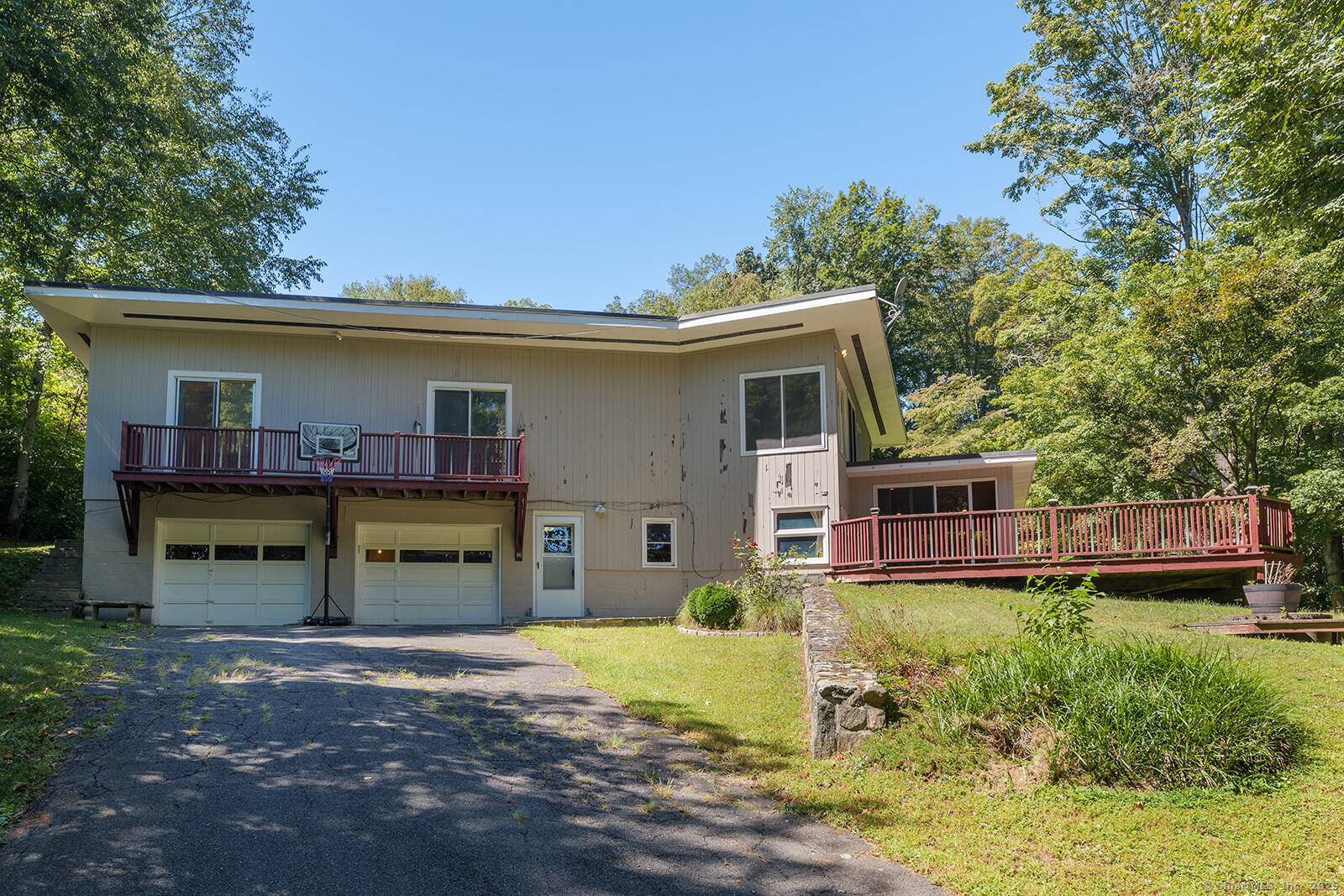 Completely unique home in Southern Ridgefield, walking distance to Branchville Train, Restaurants Shops.