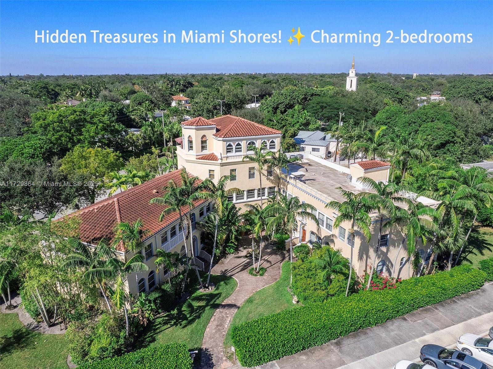 This hidden gem in the heart of Miami Shores effortlessly combines timeless charm with modern style.