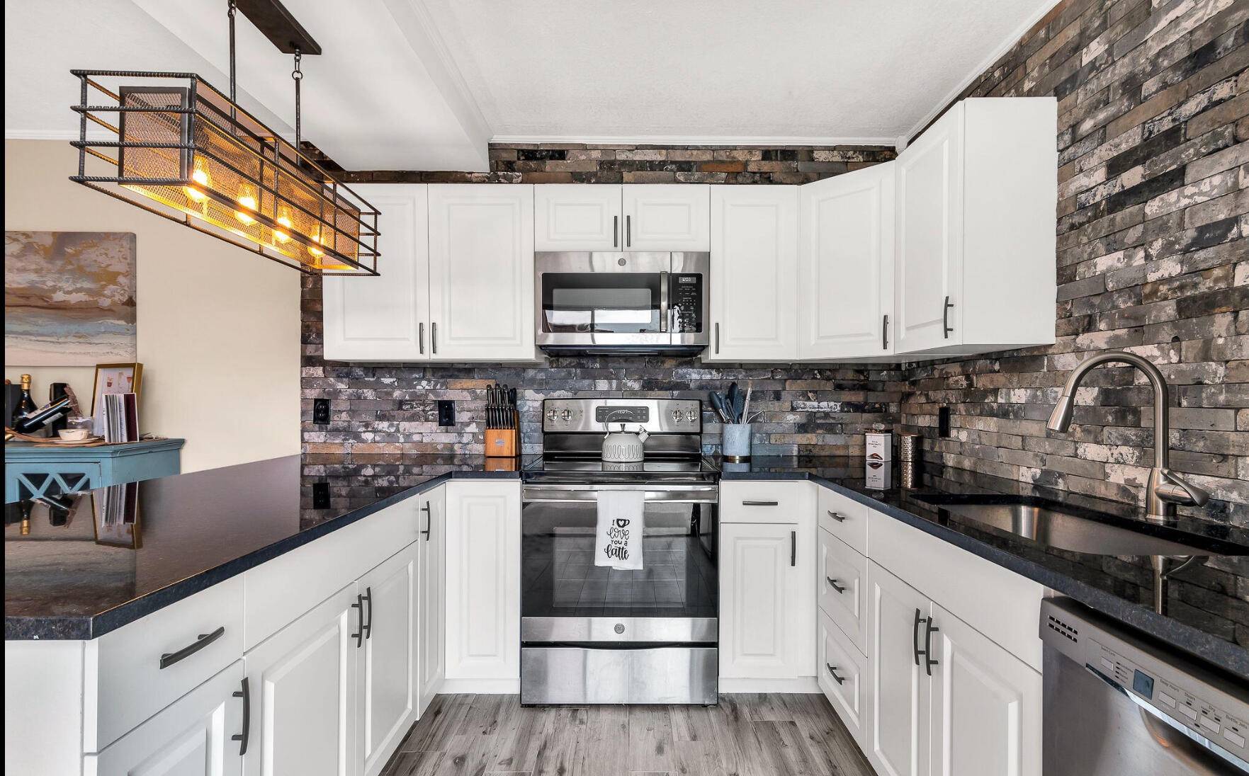 This beautifully renovated townhome in Palm Beach Gardens offers modern living with stylish upgrades throughout.