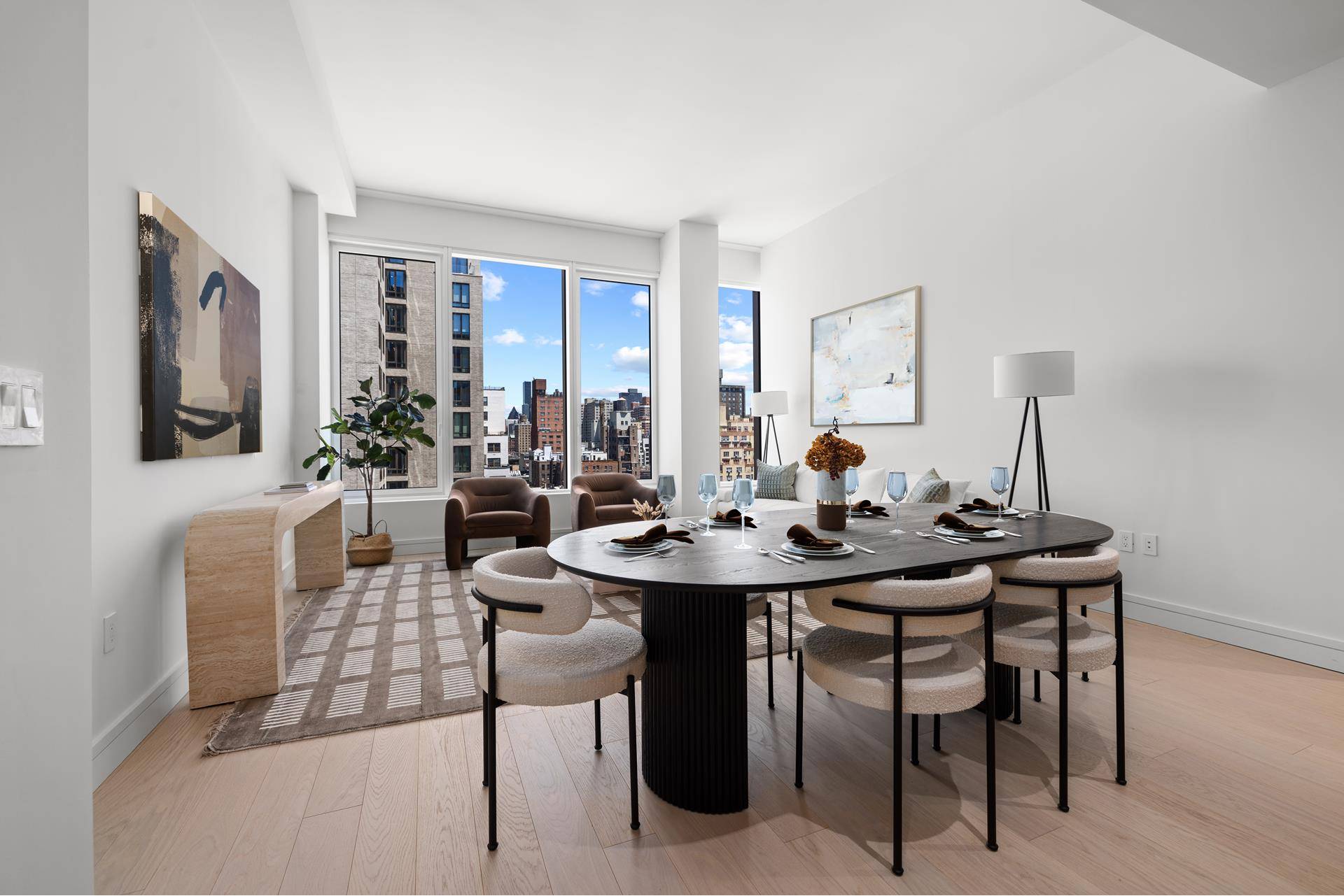A delicate curve, an elegantly articulated line the exquisite craft of 200 East 20th is expressed through restrained silhouettes, expressive detail and indulgent tactility.