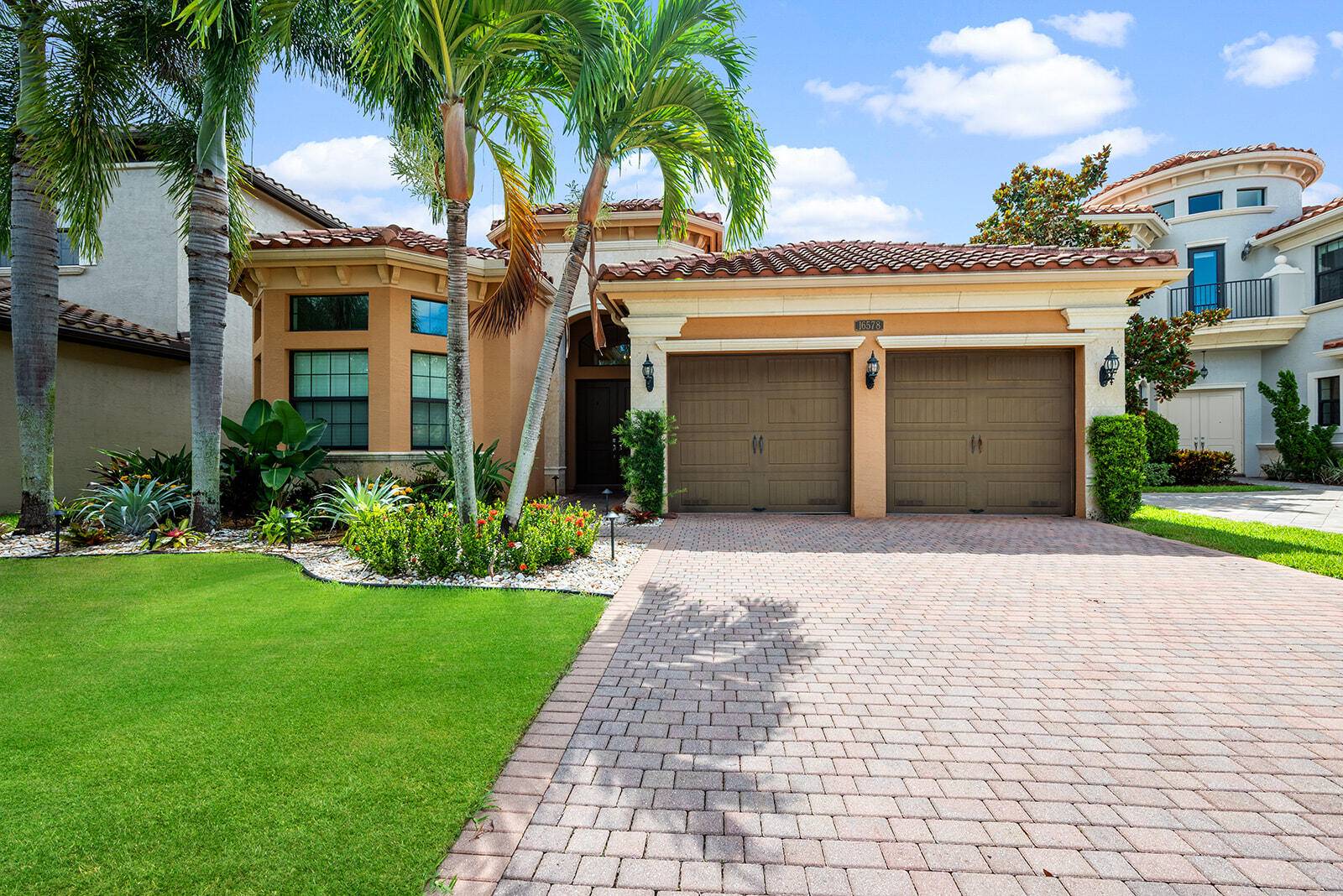 Welcome to 16578 Ambassador Bridge Road, a modern oasis nestled in the The Bridges.