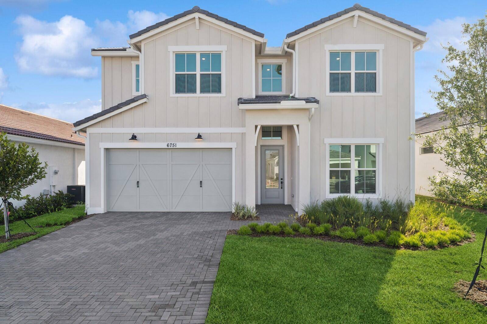 The Santa Fe floorplan is a 2 story, 4 bedroom, 4 bathroom 2 car garage home design.