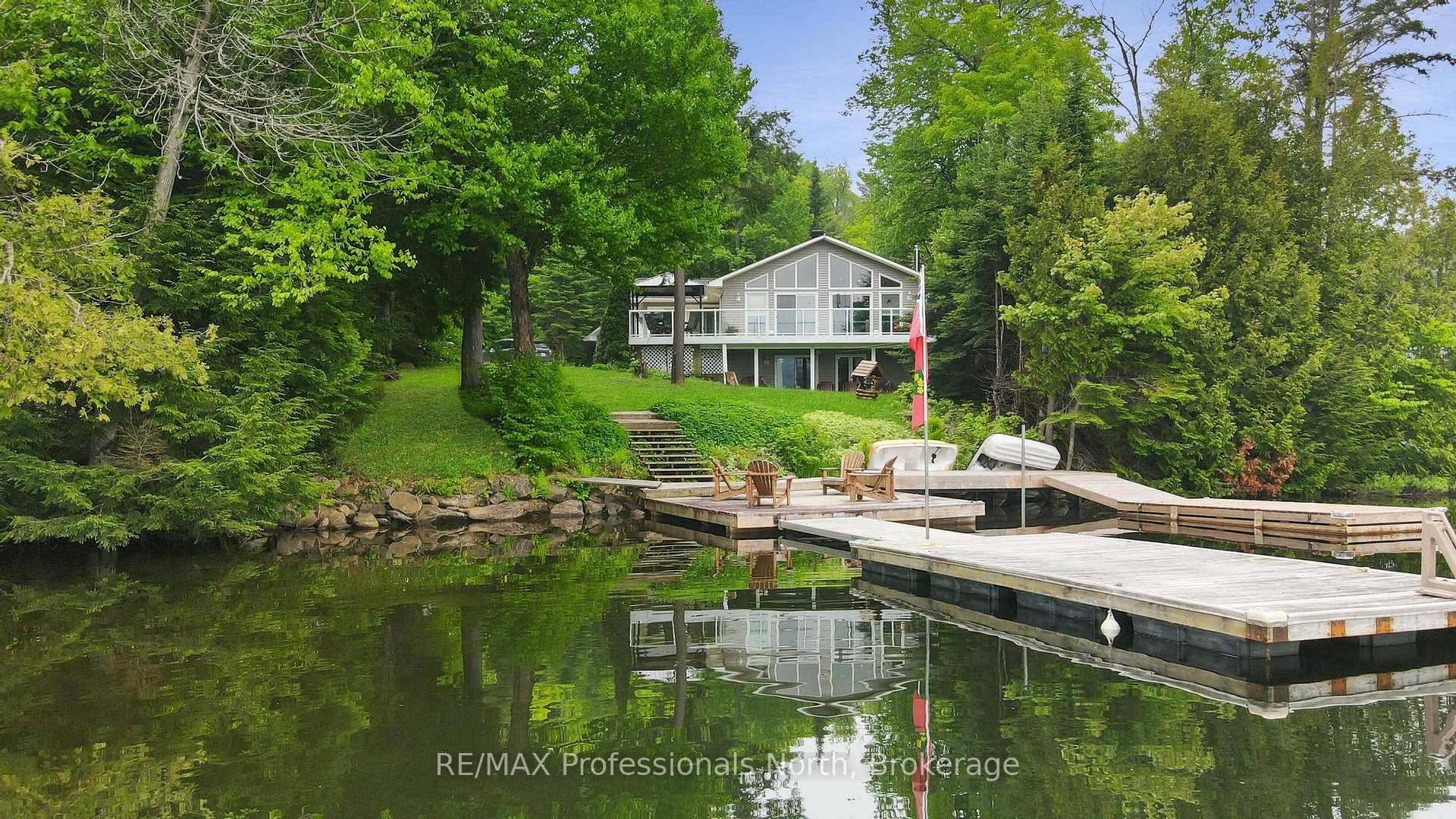 St. Nora Lake awaits. This lovely year round cottage or home has room for all the family.