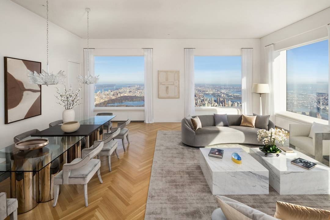 Welcome to the pinnacle three bedroom plus library residence at the highest level for this configuration, featuring the building's exclusive 1 of 1 half floor east to west design that ...