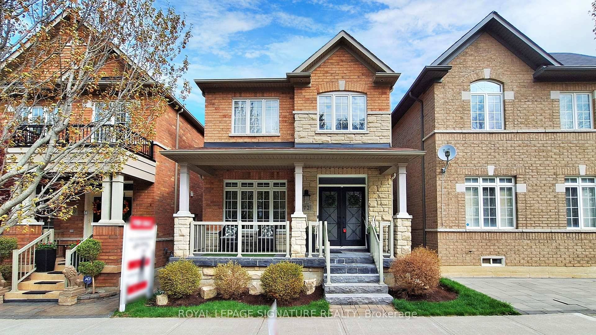 Gorgeous 4Br Detached Home with Rarely Offered 'River Wood' Floor Plan Built by Forest Hill in Cornell Markham !