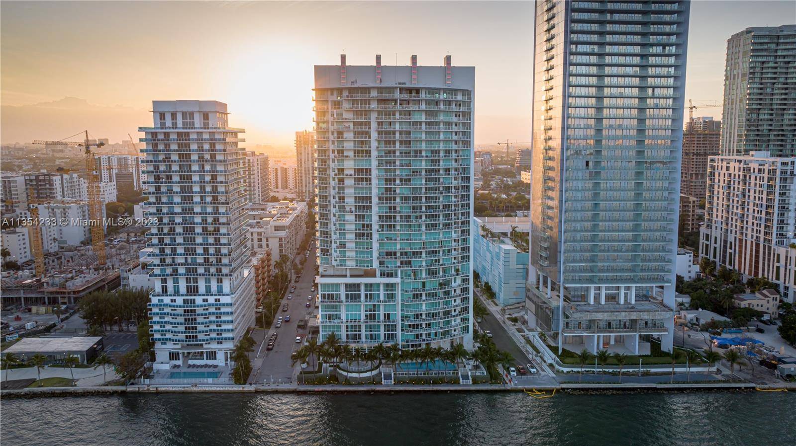 WAKE UP TO BREATHTAKING UNINTERRUPTED VIEWS OF THE BAY AND OCEAN, THIS GORGEOUS 1 BEDROOM AND 1 BATHROOM UNIT IN ONYX ON THE BAY IN EDGEWATER IS COMPLETELY FURNISHED.