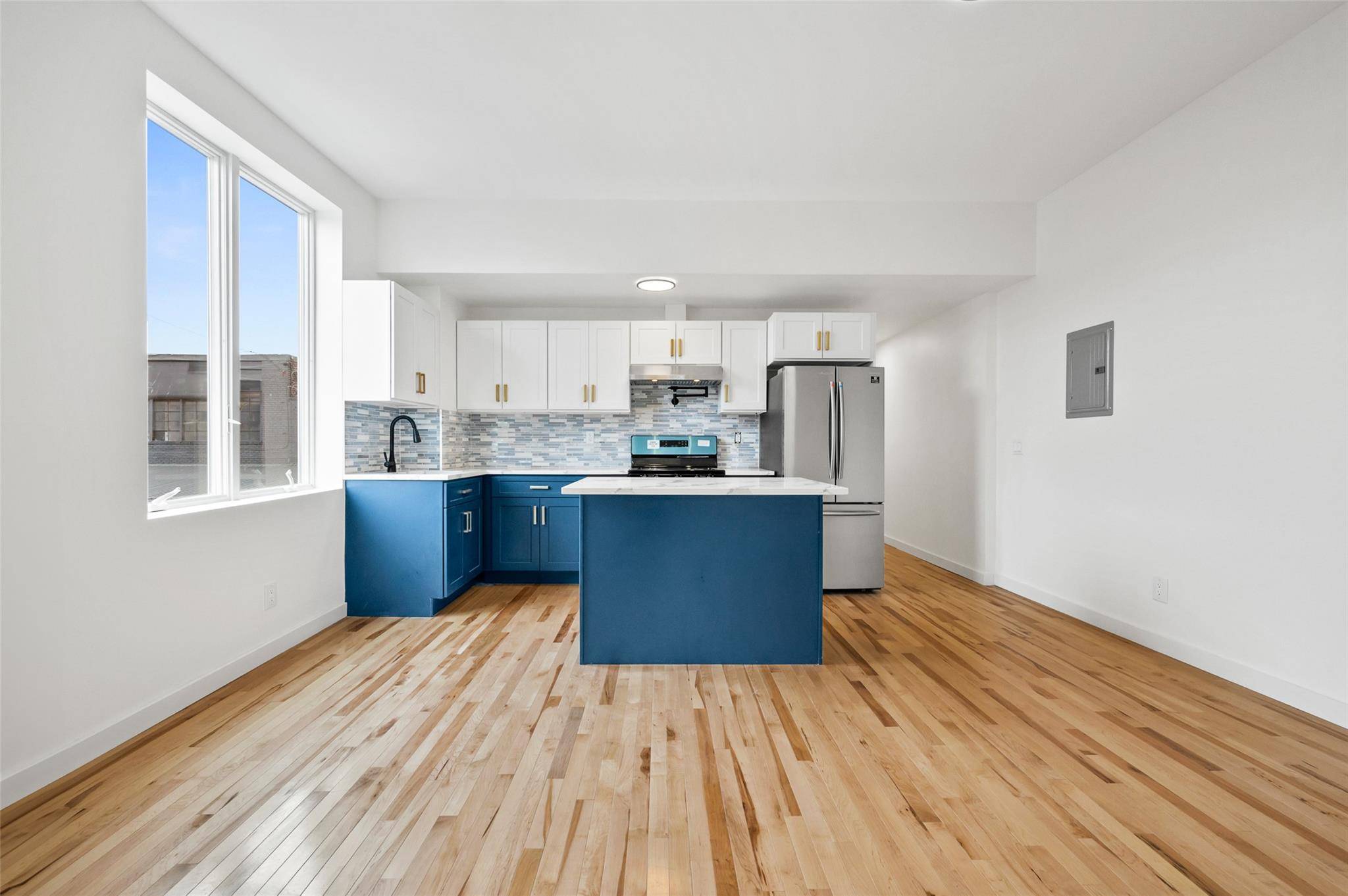 Introducing 59 84 59th Place, Maspeth, NY a brand new, legally expanded 2 family home offering 5 bedrooms, 4 full bathrooms, and 2, 114 sqft of living space.