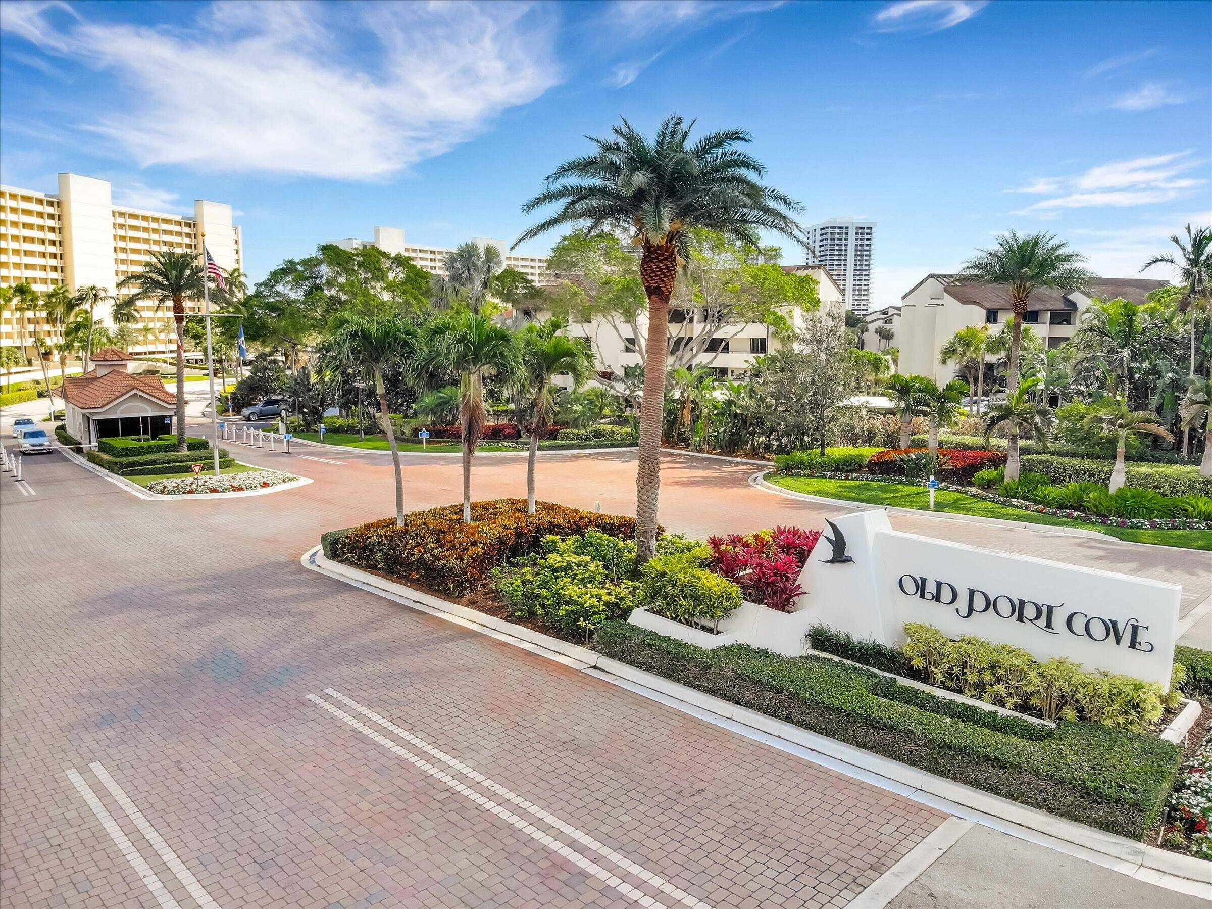 Discover the epitome of luxury living in the highly desirable condominium community of Old Port Cove.