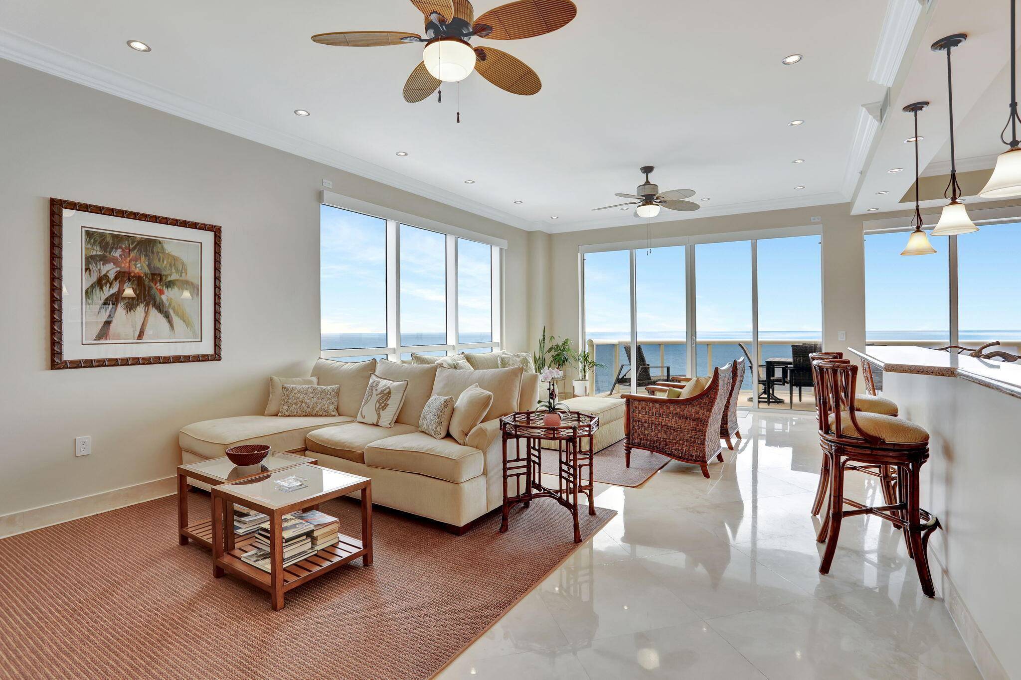 Welcome to a Direct Oceanfront PENTHOUSE on the Galt Mile.
