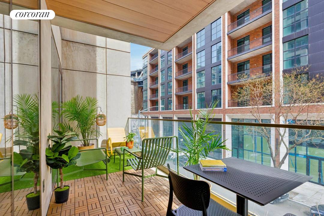 Welcome to Residence 4G at 98 Front Street a bright, modern two bedroom, two bathroom condominium with private parking in the heart of DUMBO.