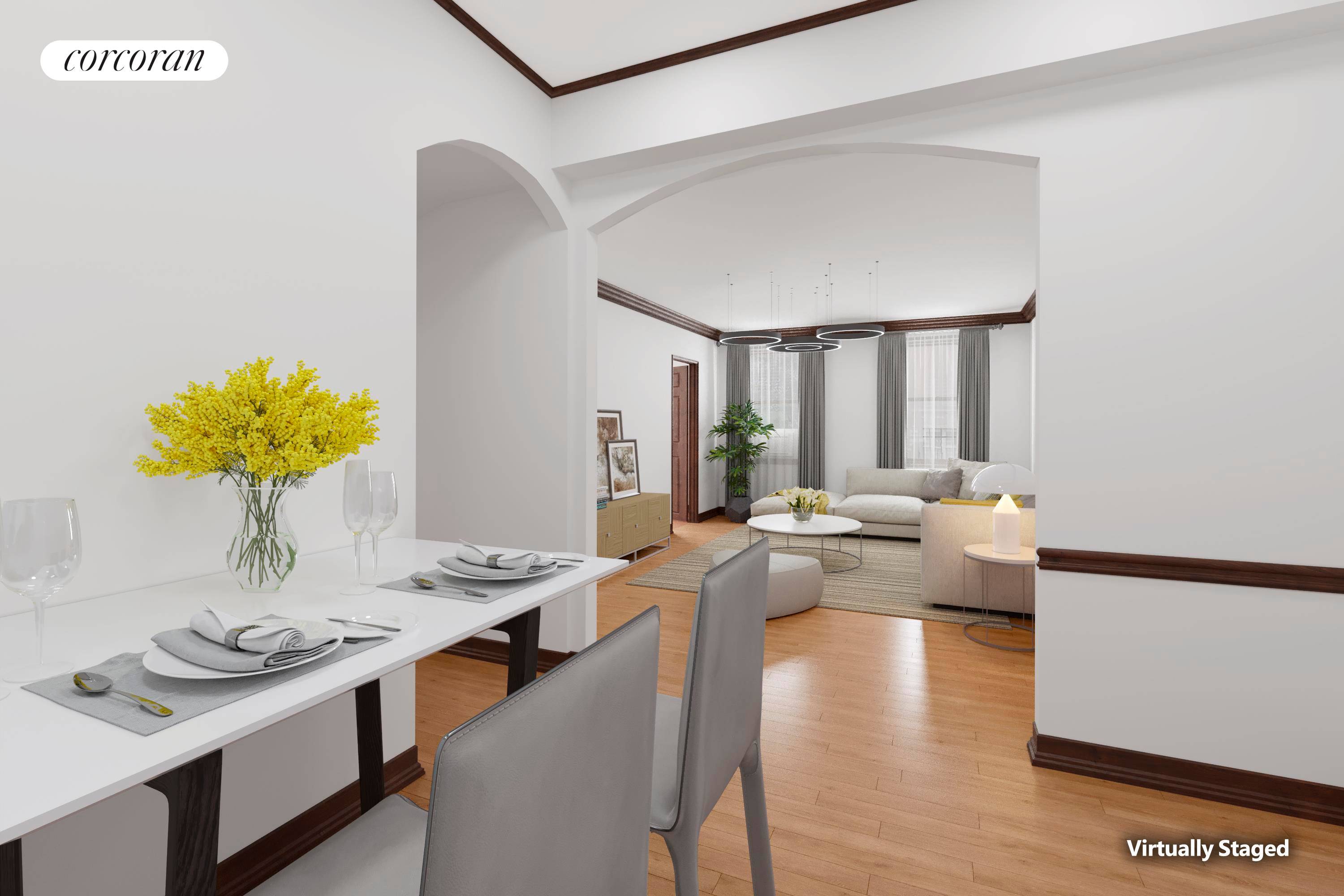 Ditmas Park, Brooklyn 385 East 18th St, 2K Co op 1BR Guest Room 1BA Off Site Parking Asking 799, 000 ; Maint CC 1268.