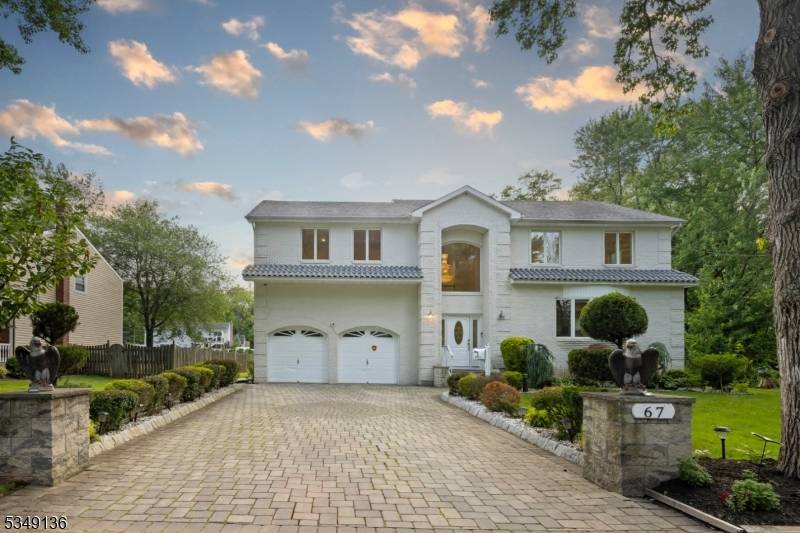 Welcome Home to this sprawling, park like, property offering scenic views and a tranquil atmosphere !
