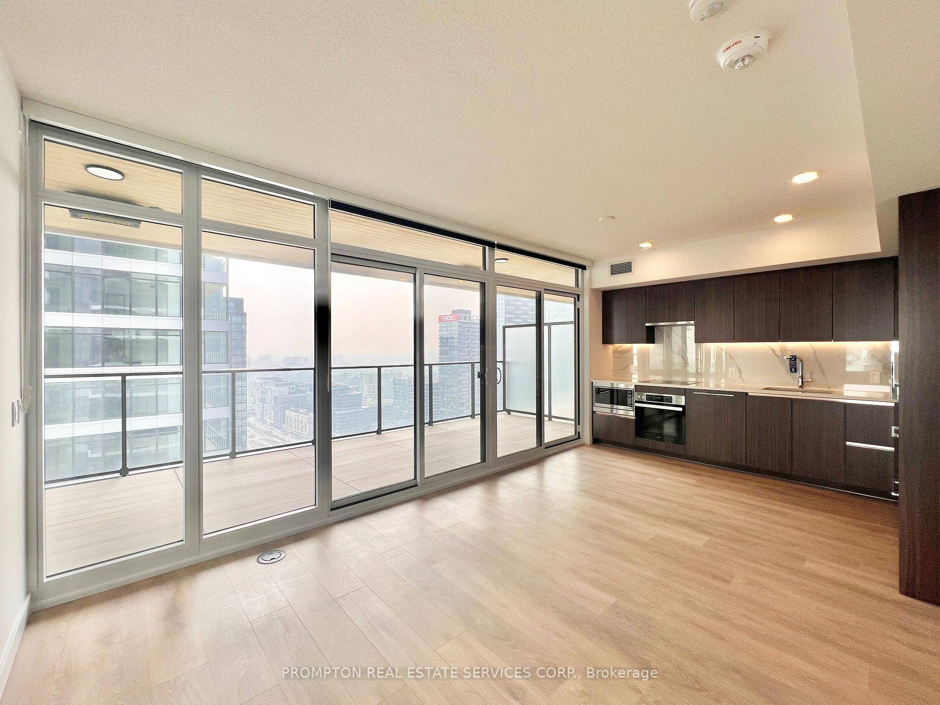 Brand New 2 Bedroom Study with 1 EV parking locker offering lovely lake views at Concord Canada House !