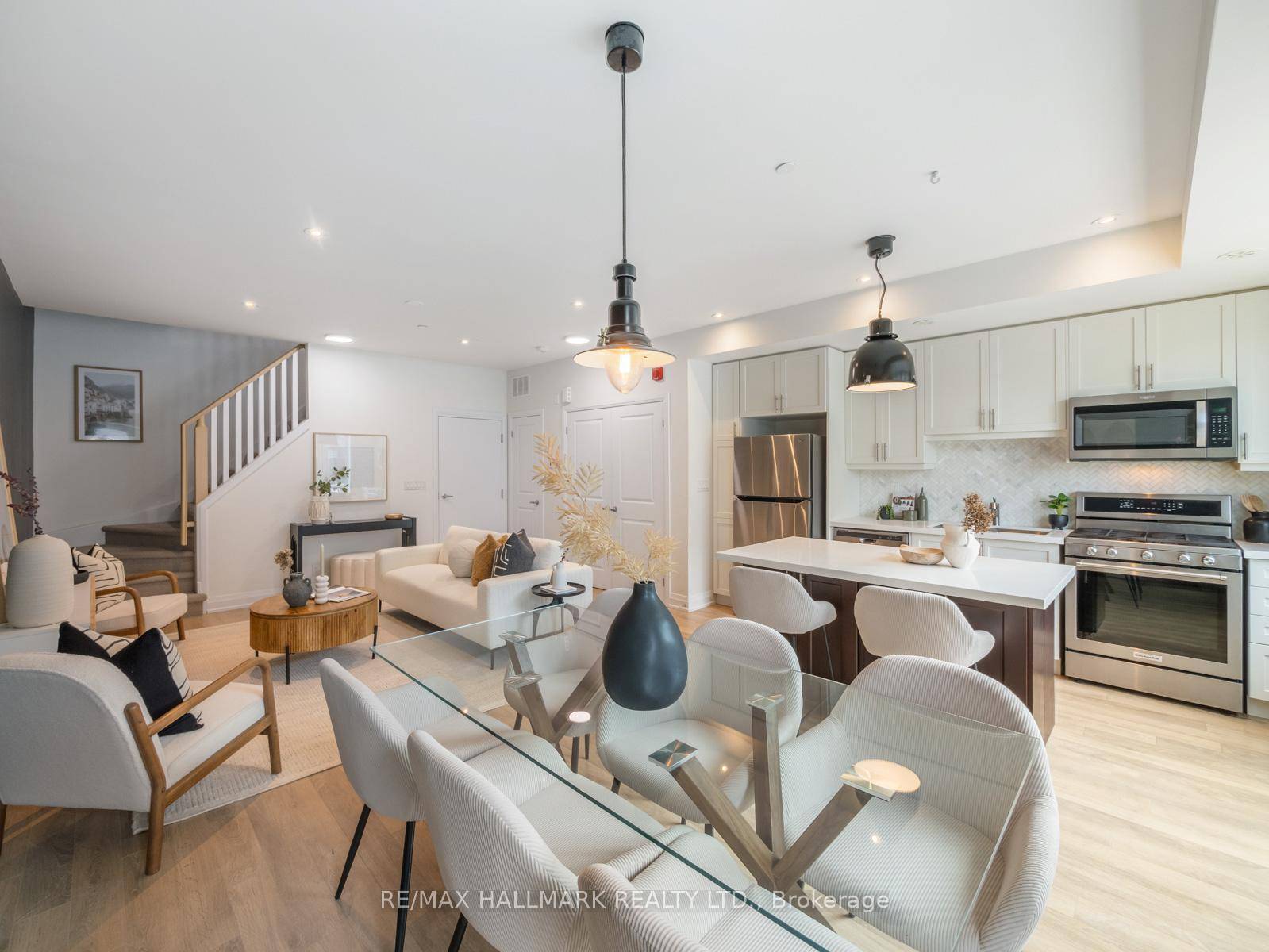 Welcome to 85 Eastwood Park Gardens 3 a modern 2 bedroom, 2 bathroom upper level condo townhouse in the heart of vibrant Long Branch.