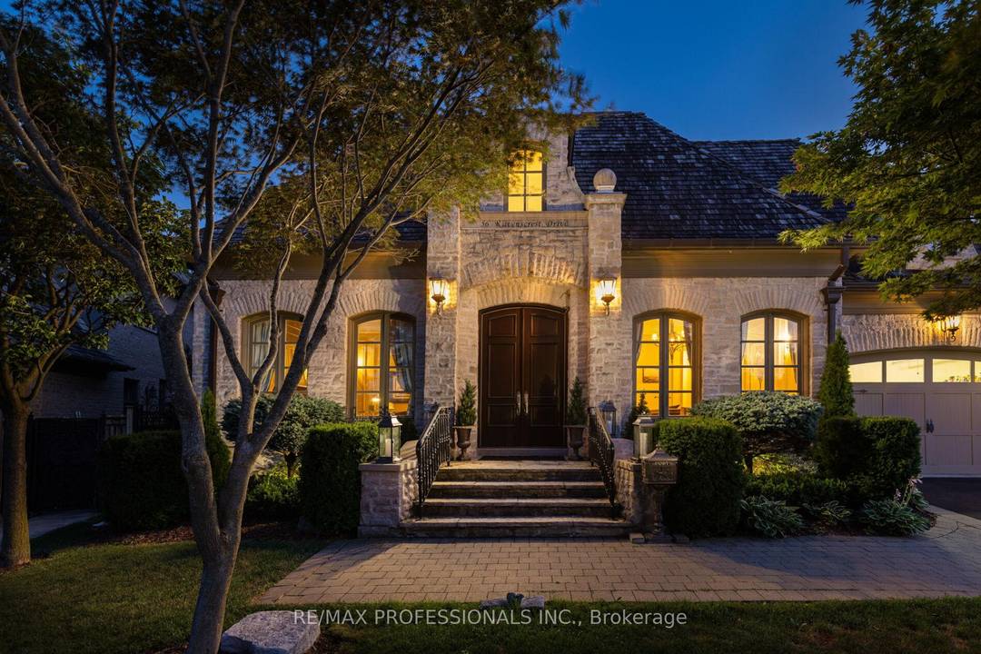 A truly no expense spared custom home on the Mimico Creek Ravine.