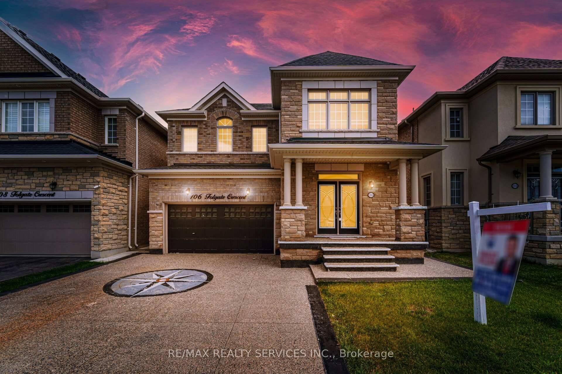 Immaculate 4 2 Bedrooms Luxury Stone amp ; Brick Elevation Detached House In Demanding Mayfield Village Community !