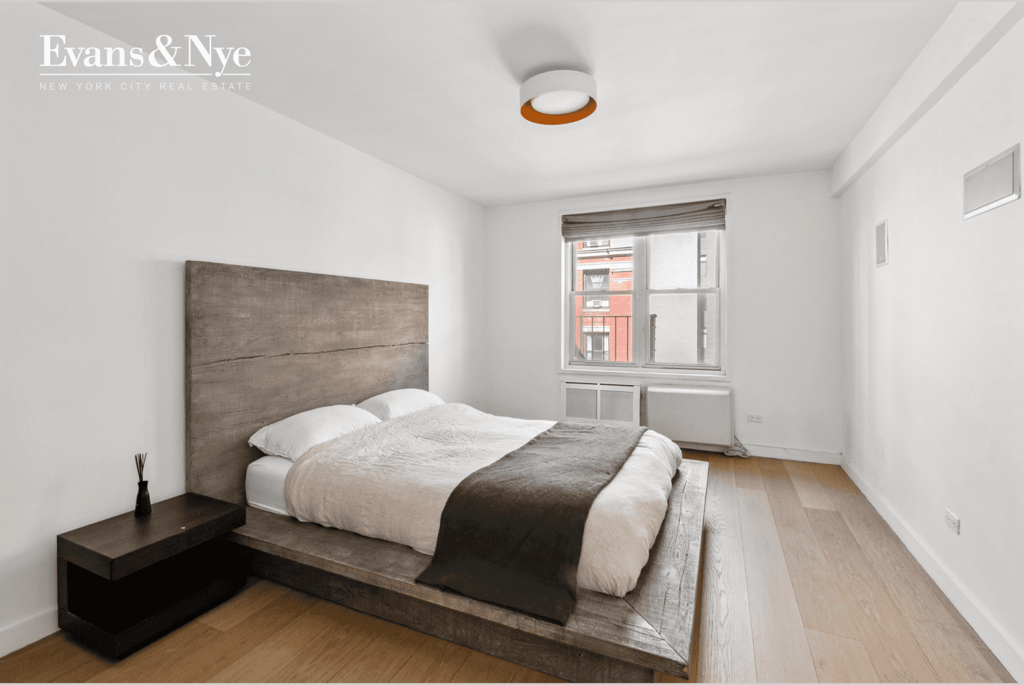 Apartment 4H is a spacious one bedroom and one bathroom co operative with large north facing windows over a quiet stretch of Bleecker Steet.