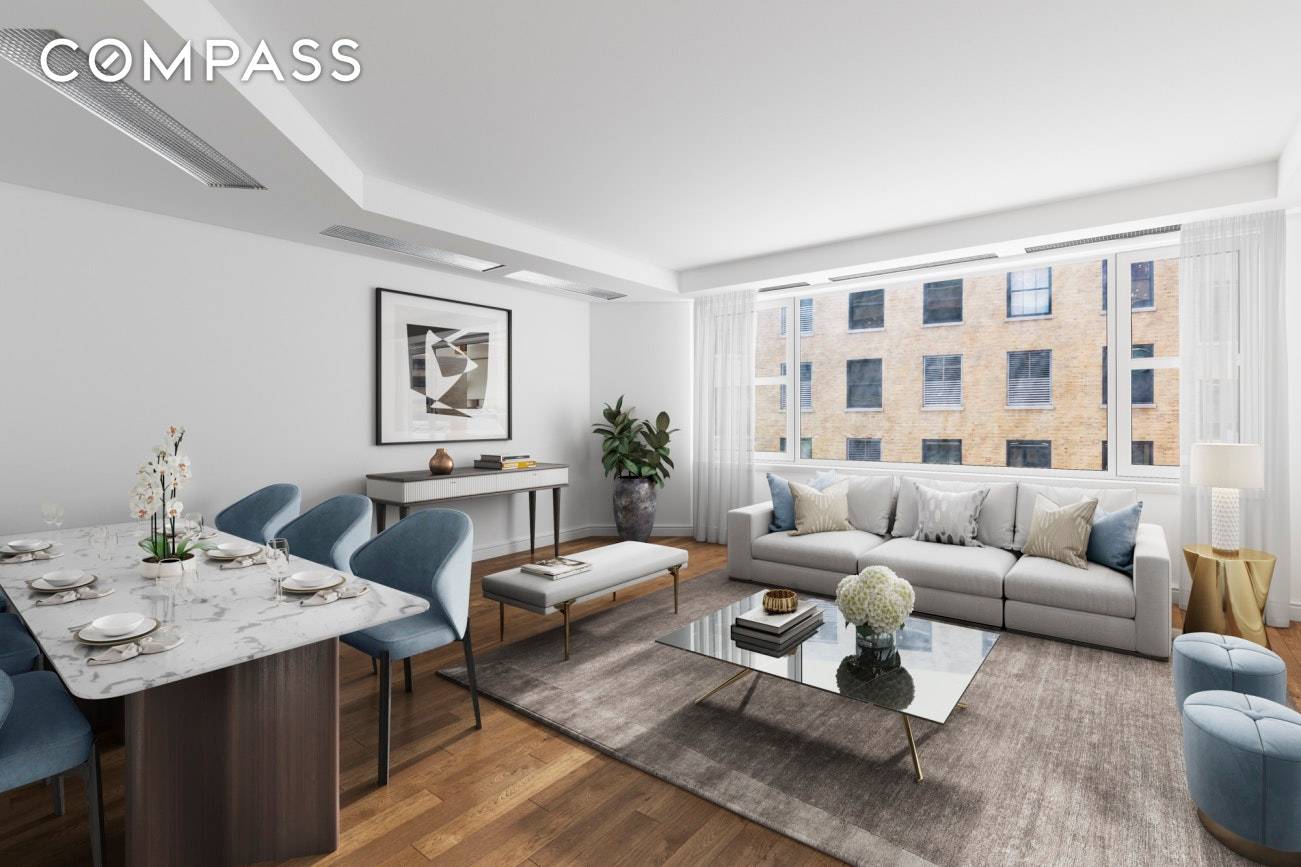 Apartment 10K is back on the market with a newly renovated bathroom !