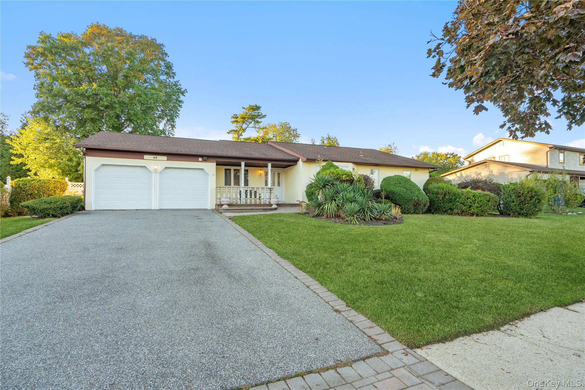 Welcome to this four bedroom ranch located in Dix Hills, within the Township of BABYLON and the highly sought after Half Hollow Hills School District.