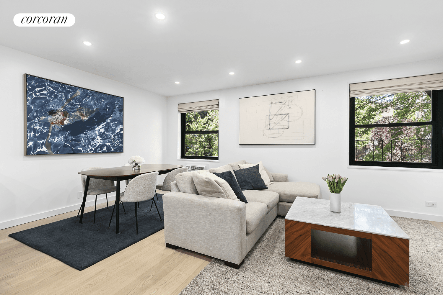 626 Washington Street 1B is a large 1 Bedroom 1 bath mint condition apartment which offers stunning luminosity and views of classic Village architecture and the lush landscaped common garden ...