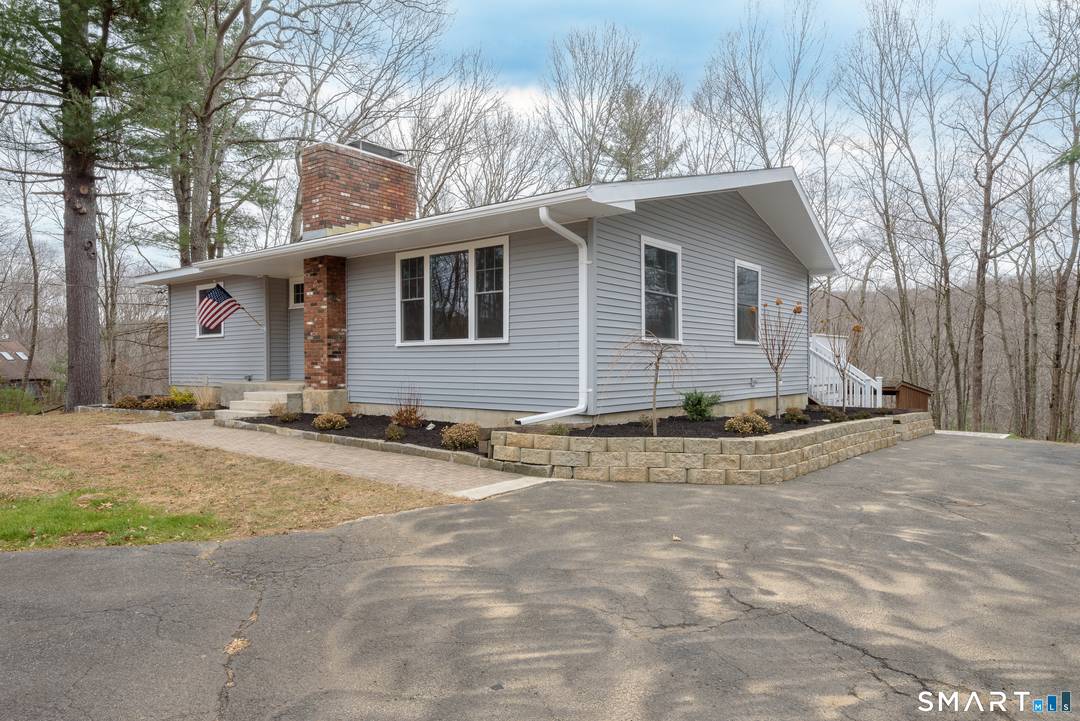 Set on over five private acres in scenic East Haddam, this beautifully updated three bedroom home offers 2, 503 square feet of living space and exceptional versatility.