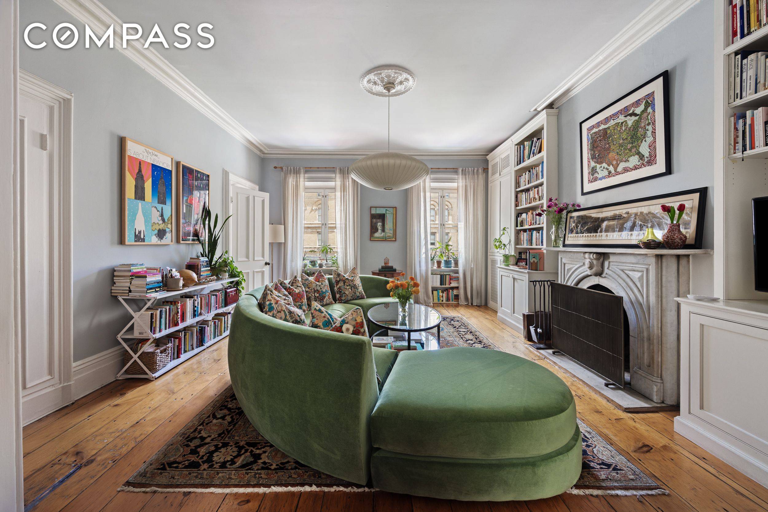 Rare full floor 2 bed penthouse condo that soars quietly above the East Village.