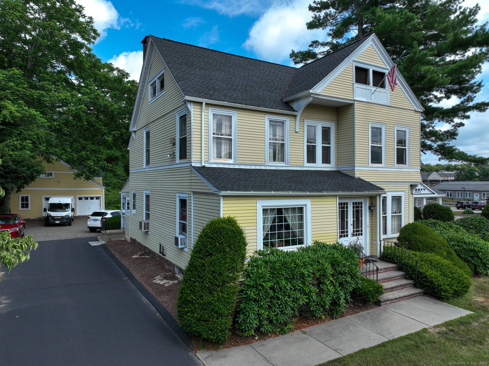 This Prime Location Commercial Victorian property, situated at a high traffic intersection of RT 66 and Main, offers a unique blend of historic charm and modern functionality.